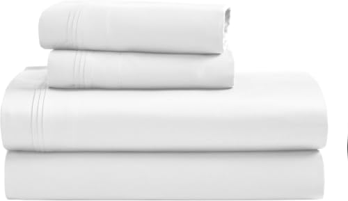 1500 Thread Count Egyptian Cotton 4-Piece Sheet Set – Deep Pocket, Queen, Grey