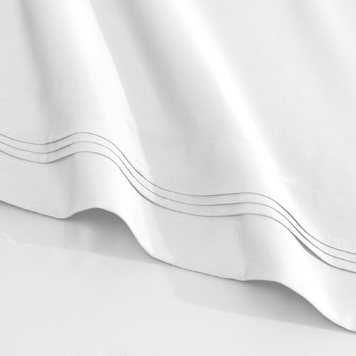 1500 Thread Count Egyptian Cotton 4-Piece Sheet Set – Deep Pocket, Queen, Grey