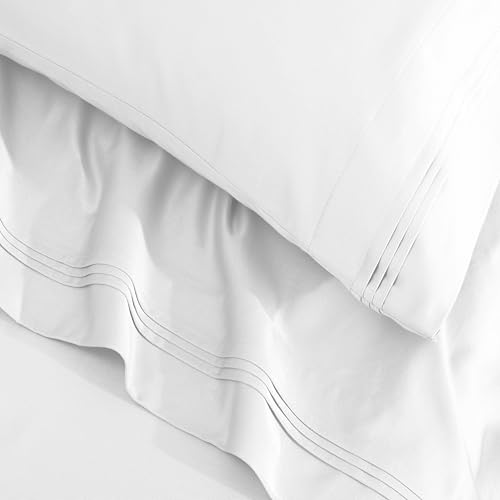 1500 Thread Count Egyptian Cotton 4-Piece Sheet Set – Deep Pocket, Queen, Grey