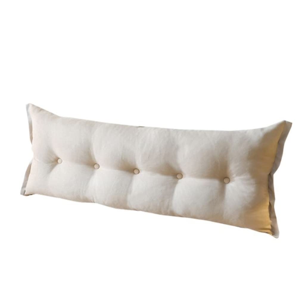 Large Headboard Backrest Pillow – Long Bed Support Cushion
