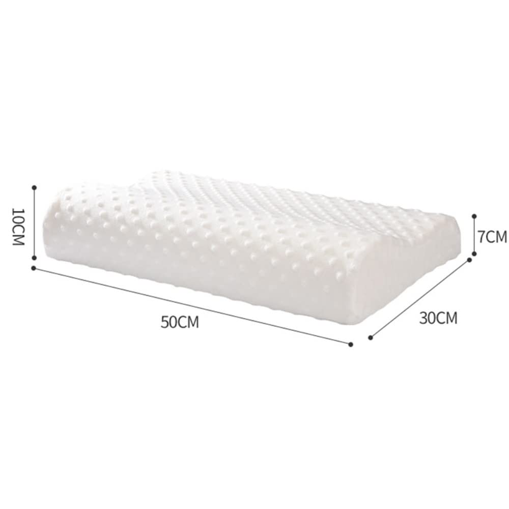 Slow-Rebound Memory Foam Cervical Neck Pillow