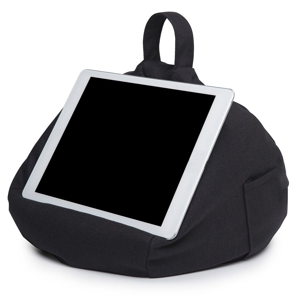Basyurity Bed Tablet Holder Soft Tablet Stand with Pockets