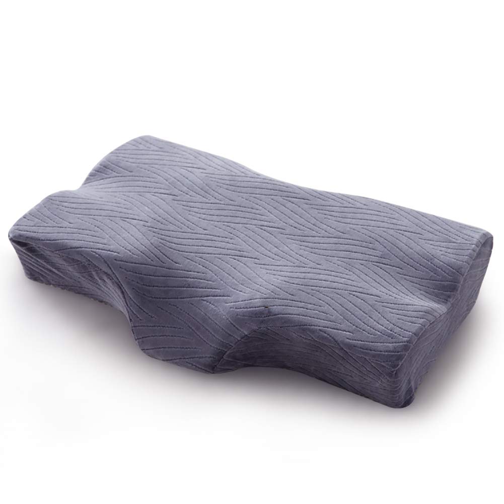 Ergonomic Contour Memory Foam Cervical Pillow for Side, Back & Stomach Sleepers