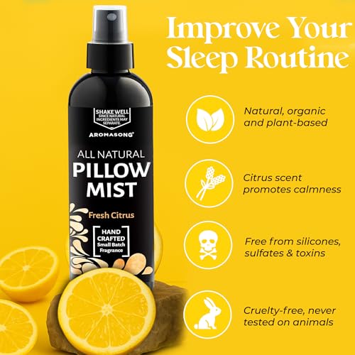 Calming Pillow & Linen Sleep Mist with Botanical Essential Oils