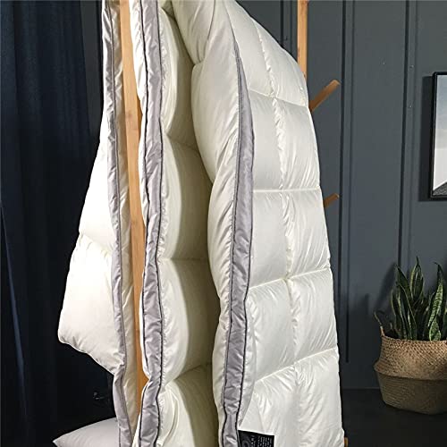 100% Goose Down Queen Duvet – Winter Weight, Beige