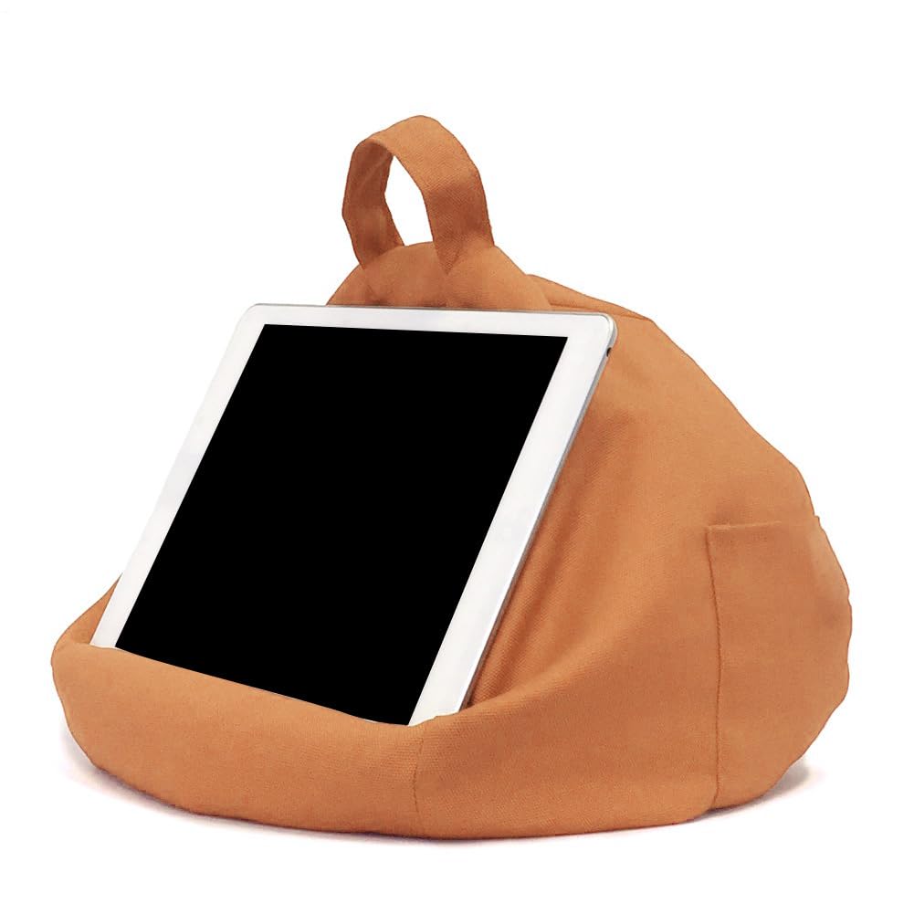 Basyurity Bed Tablet Holder Soft Tablet Stand with Pockets