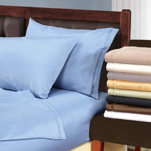 1500 Thread Count Egyptian Cotton 4-Piece King Sheet Set – Deep Pocket, Sage Green
