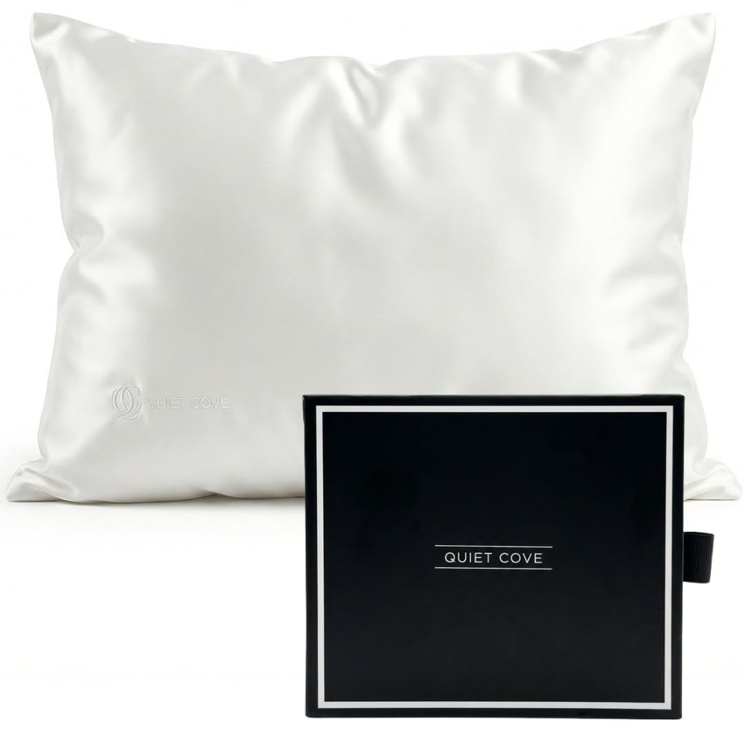 22 Momme Mulberry Silk Pillowcase, 100% Pure Silk, Envelope Style, No Zipper