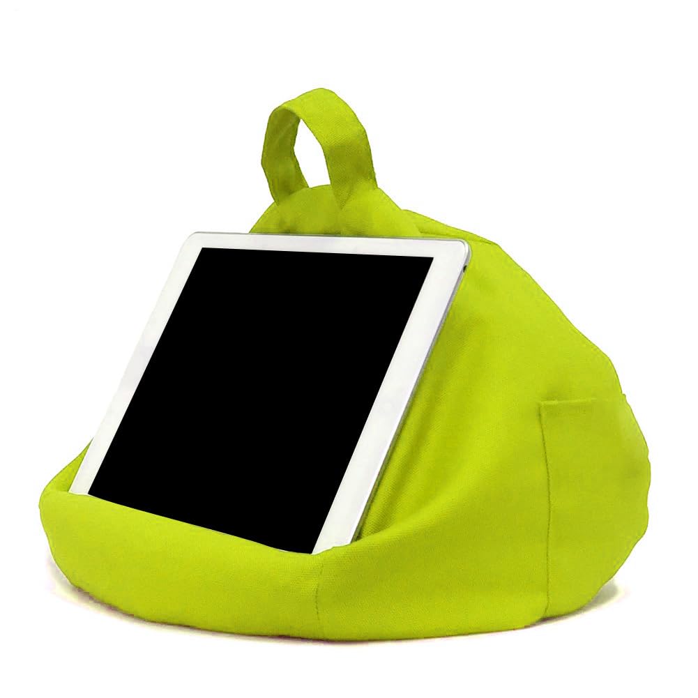 Basyurity Bed Tablet Holder Soft Tablet Stand with Pockets