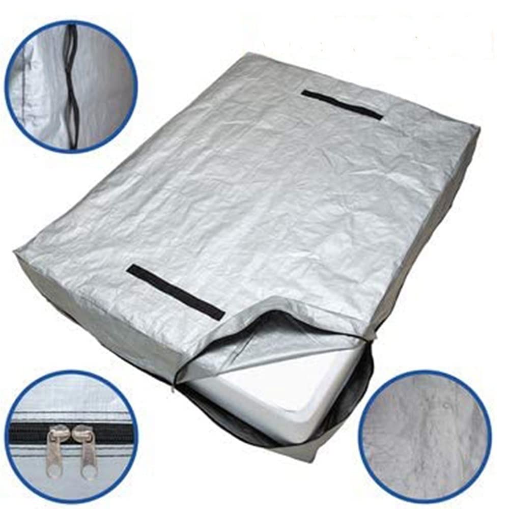 Extra-Thick Reusable Queen Mattress Moving Bag with Handles & Zipper
