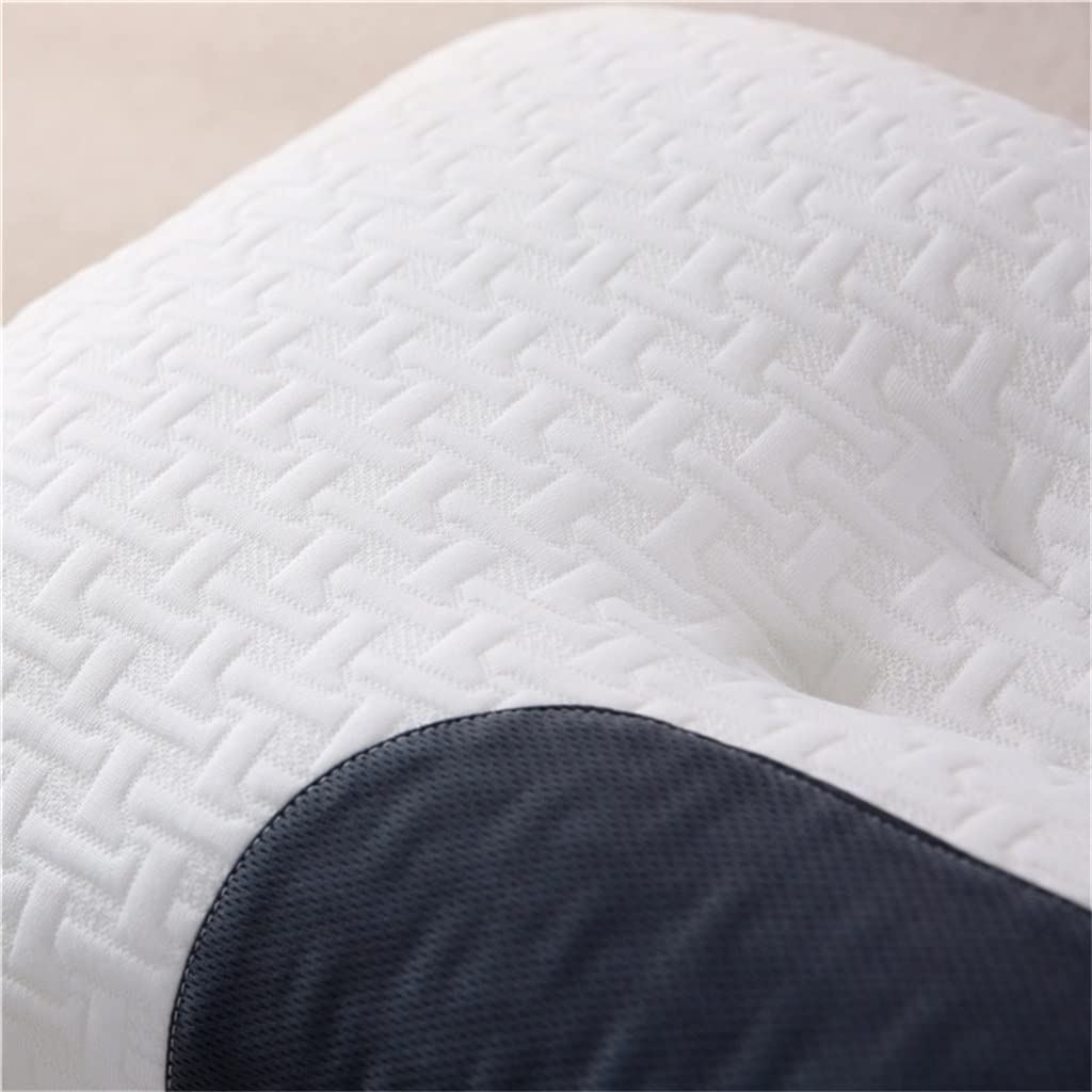 EDFGVH Care Neck Protection Knitted Cotton Pillow Core Single Adult Will Pin