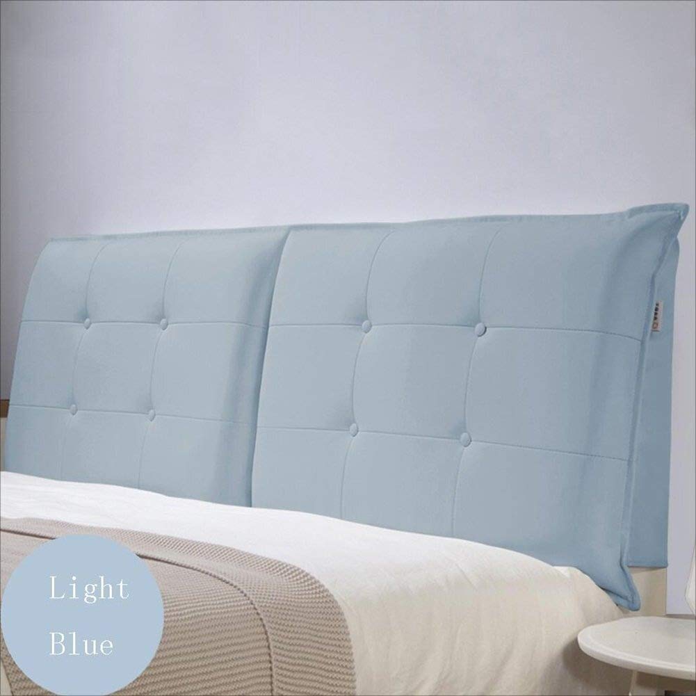 Leather Headboard Backrest Cushion – Large Reading & Bed Support