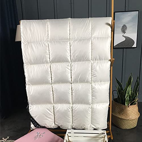 100% Goose Down Queen Duvet – Winter Weight, Beige