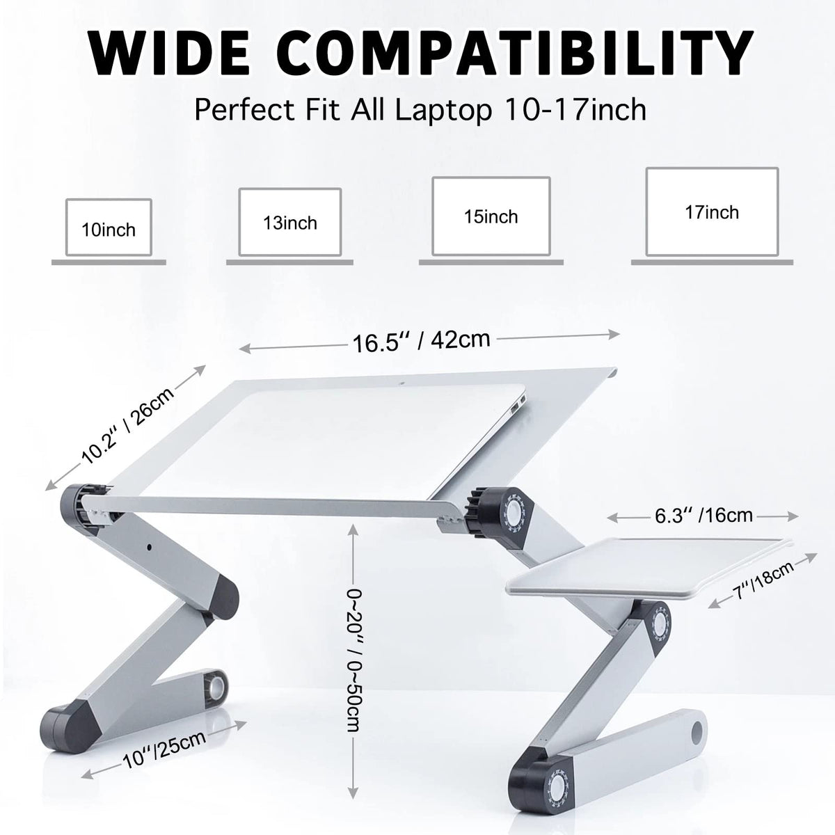 Non-Slip Laptop & Tablet Support Pillow Stand