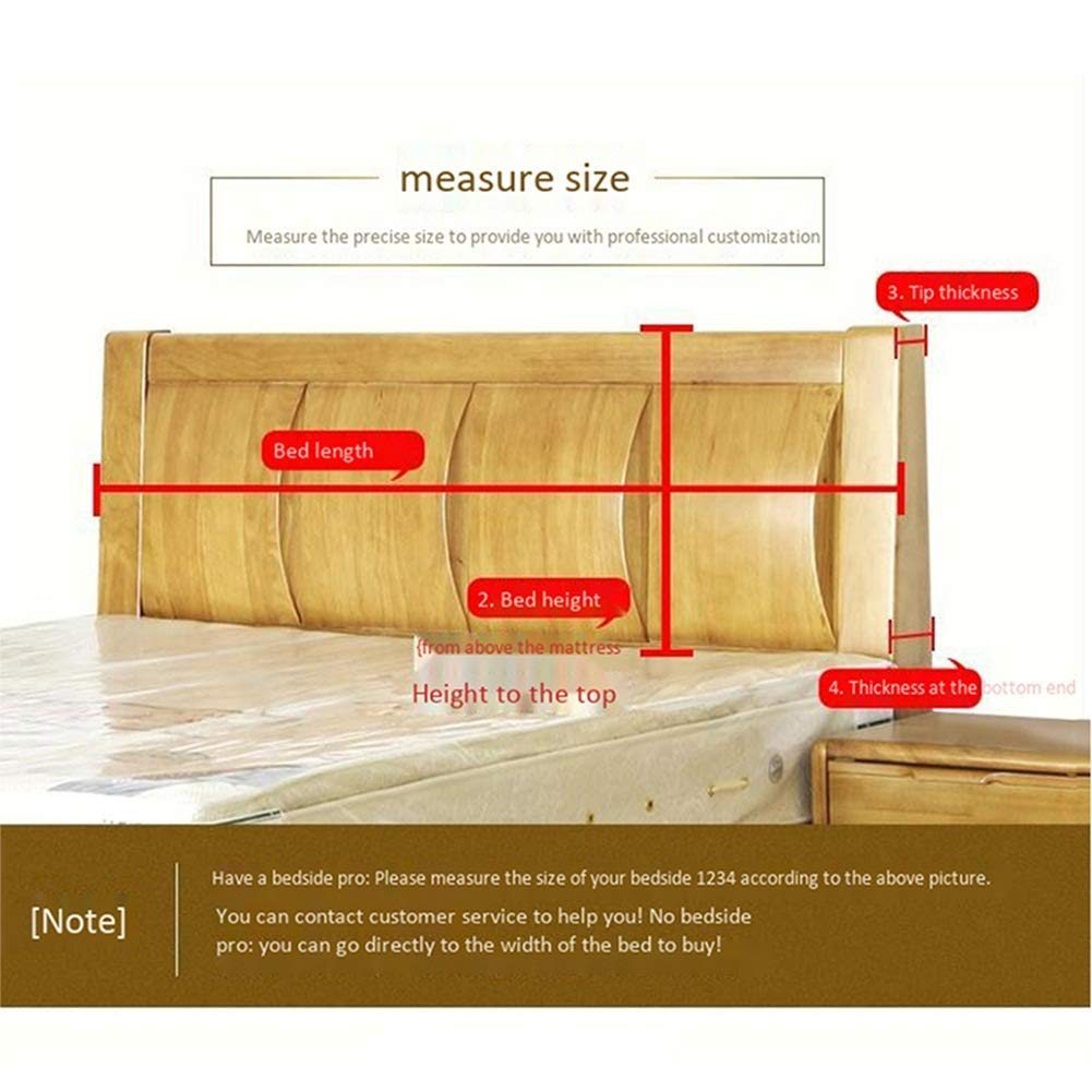 Large Headboard Reading Backrest Cushion – 200 × 60 × 10 cm