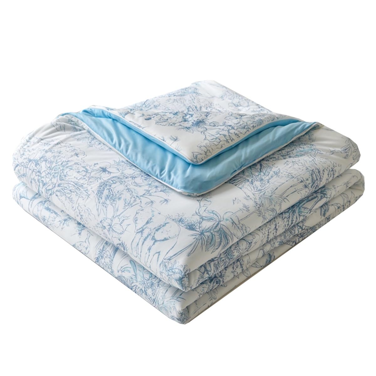 Double-Sided Cooling Throw Blanket – Breathable & Lightweight