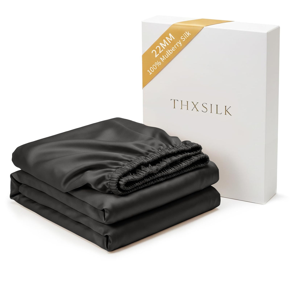 22 Momme Mulberry Silk Fitted Sheet – 16" Deep Pocket