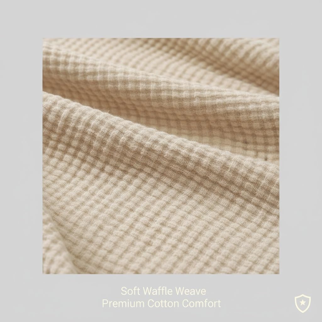 Lightweight Cotton Muslin Cooling Blanket – Breathable Summer Throw