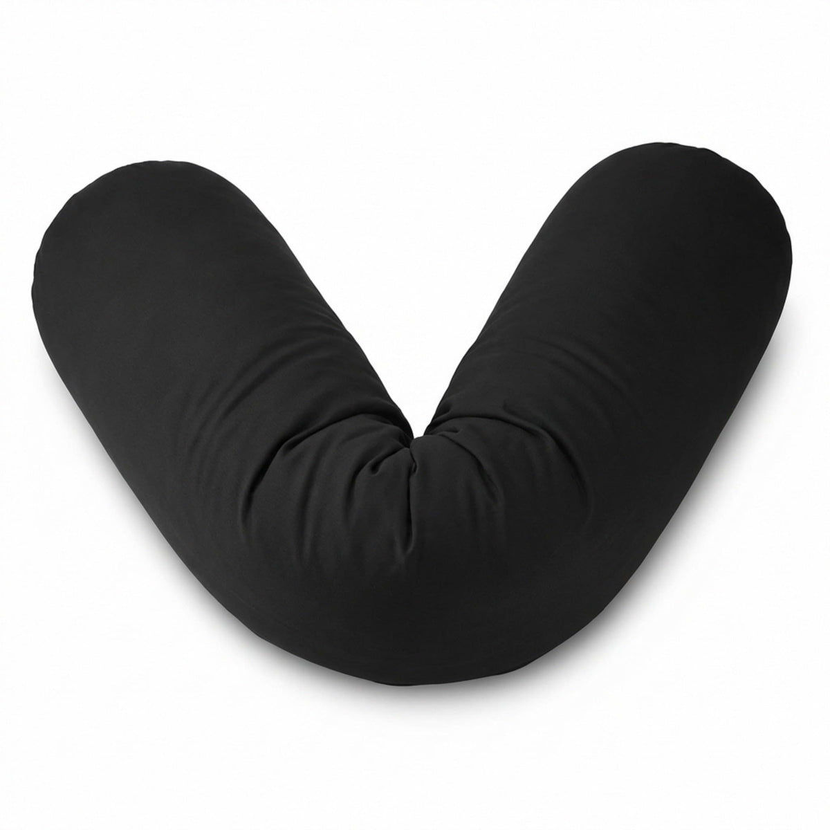 Microbead Body Pillow – Soft Pregnancy Support, 47" × 7"