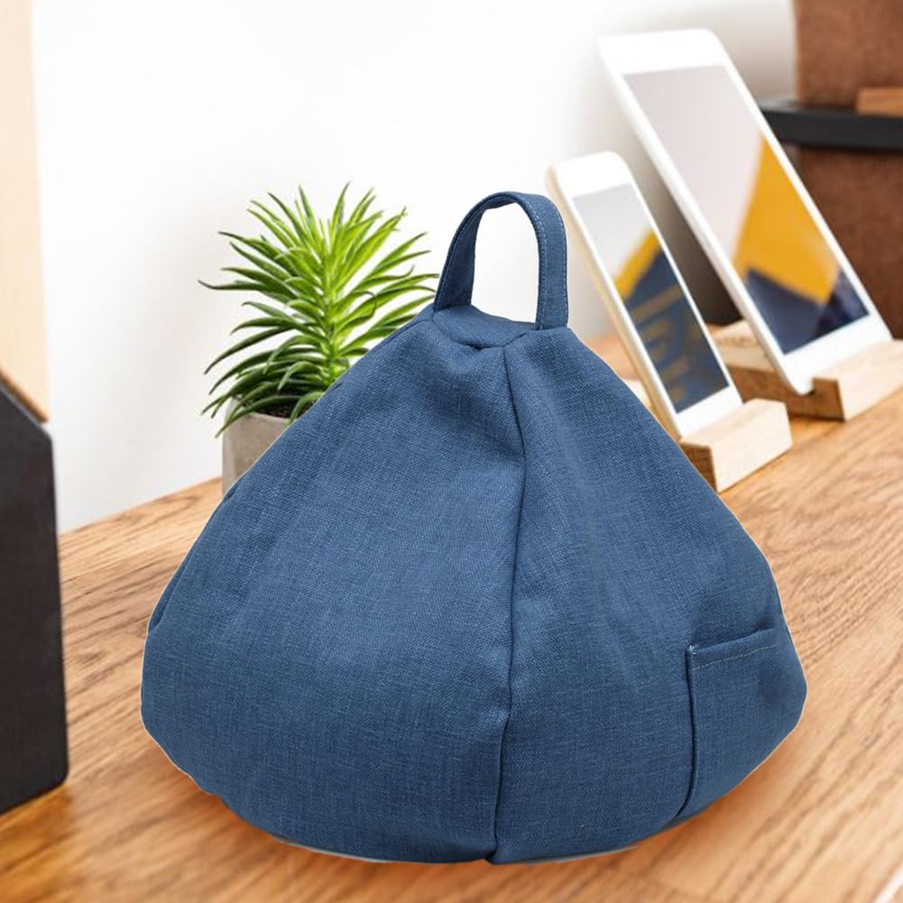 Basyurity Bed Tablet Holder Soft Tablet Stand with Pockets