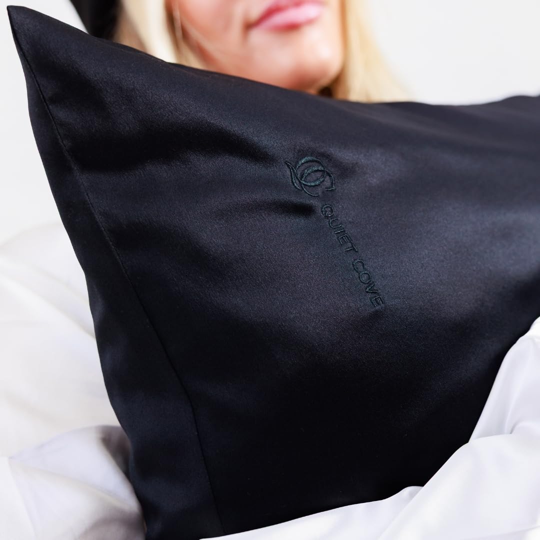 22 Momme Mulberry Silk Pillowcase, 100% Pure Silk, Envelope Style, No Zipper
