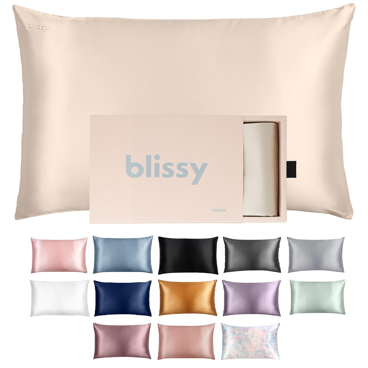 22 Momme Mulberry Silk Pillowcase for Hair & Skin
