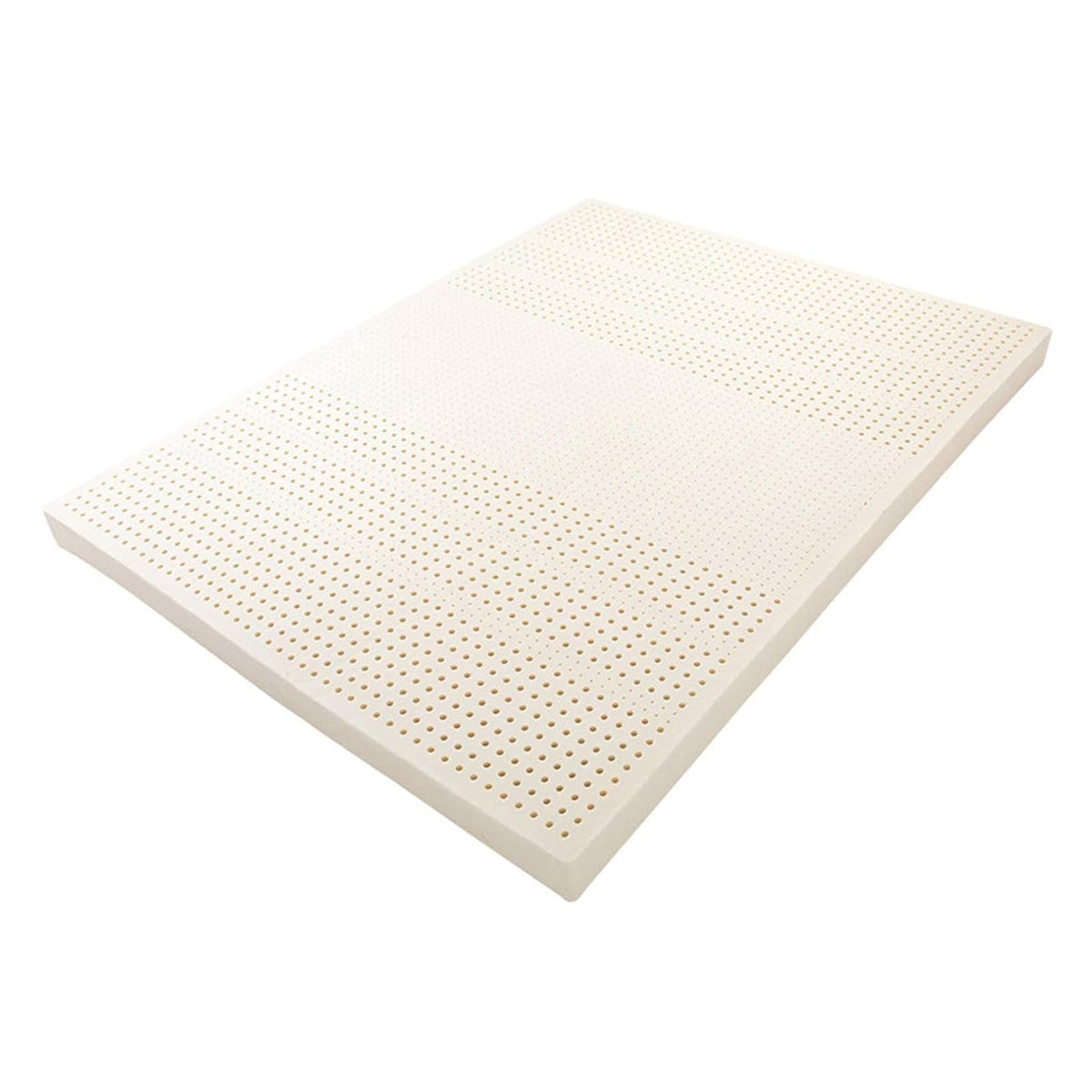 Natural Latex Mattress Topper with Cotton Cover – 7.5 cm