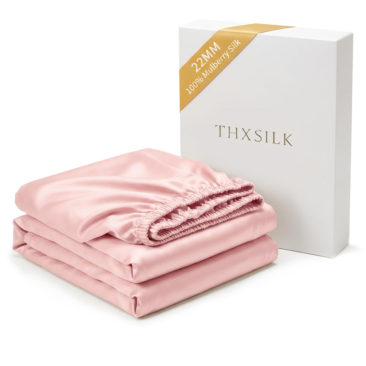 22 Momme Mulberry Silk Fitted Sheet – 16" Deep Pocket