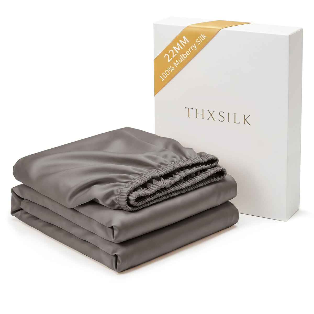22 Momme Mulberry Silk Fitted Sheet – 16" Deep Pocket