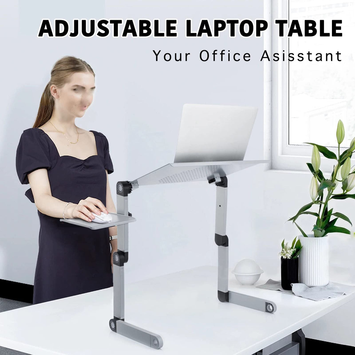 Non-Slip Laptop & Tablet Support Pillow Stand