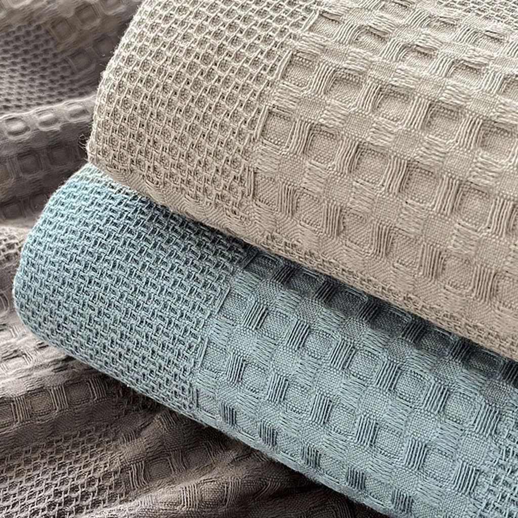 Lightweight Woven Cotton Blanket – Spring & Summer