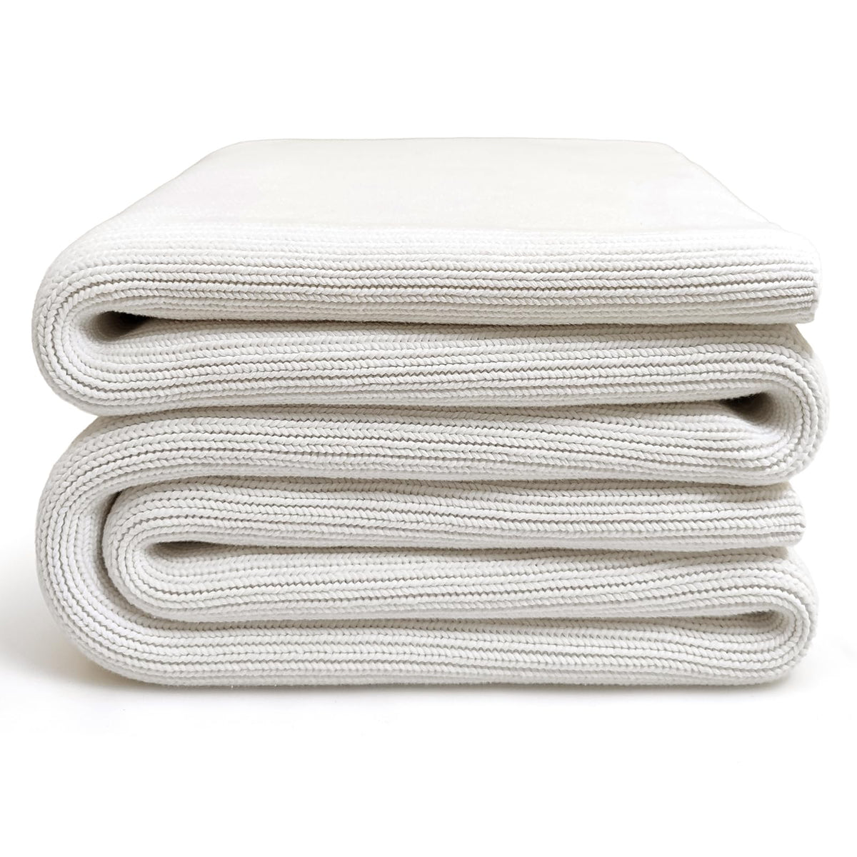Chunky Knit Cotton Weighted Blanket – 16 lb, 62" × 90"