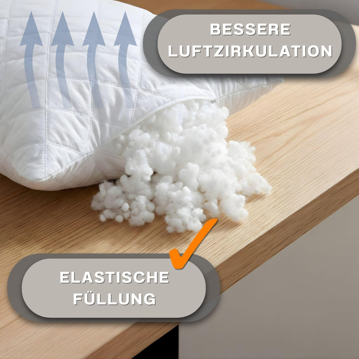 Pregnancy Body Pillow – Long Sleeping Bolster, 40 × 200 cm