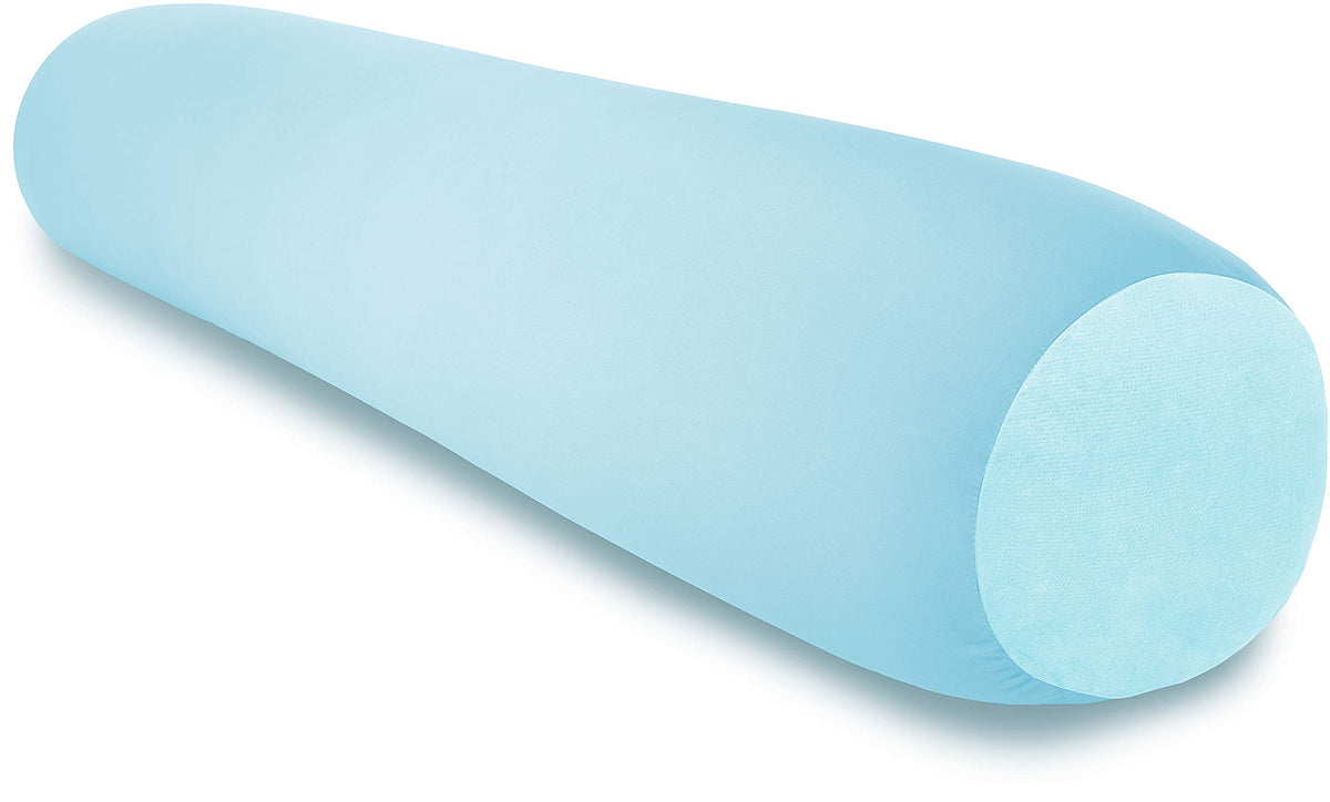 Microbead Body Pillow – Soft Pregnancy Support, 47" × 7"