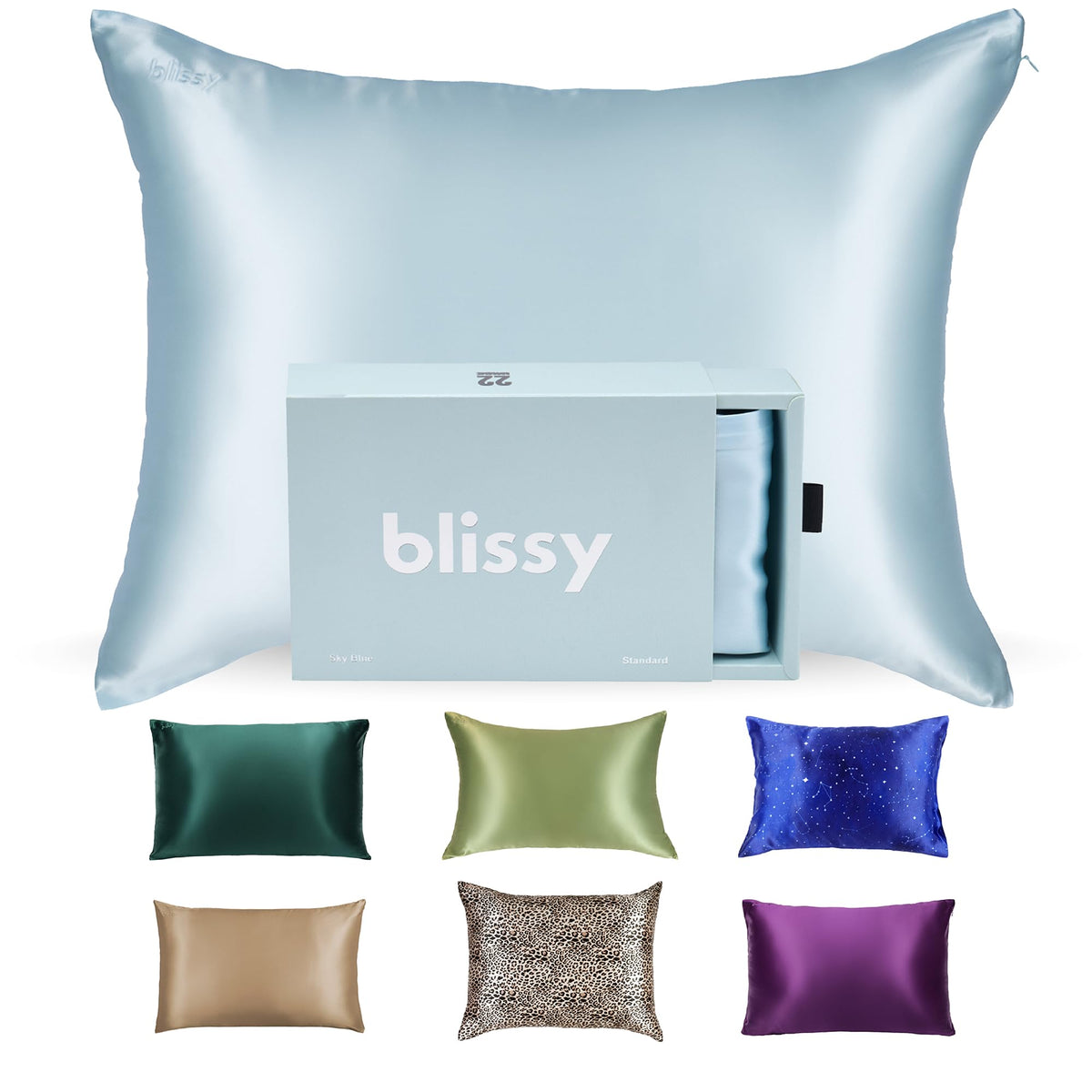 22 Momme Mulberry Silk Pillowcase for Hair & Skin