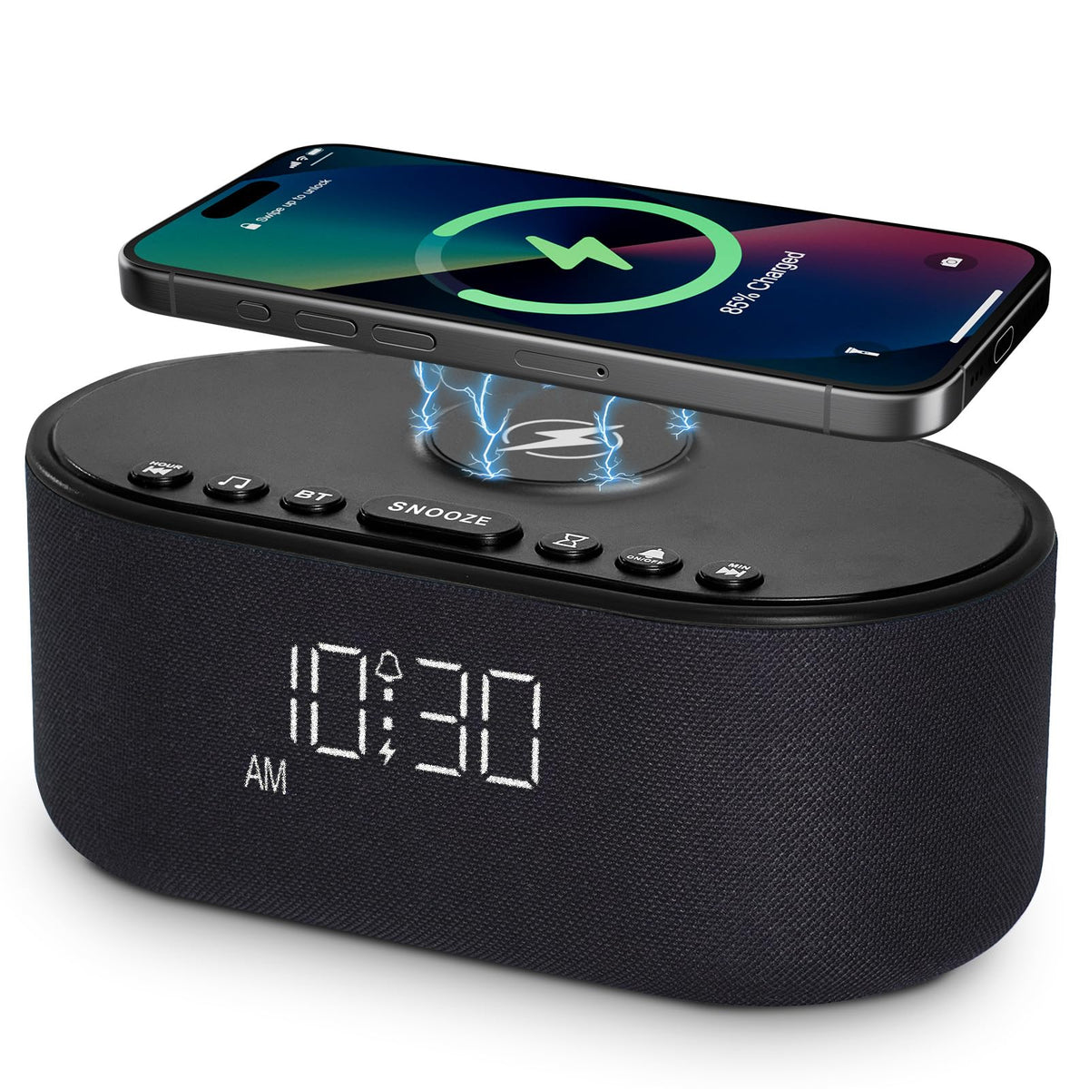 Sound Machine Alarm Clock for Bedrooms