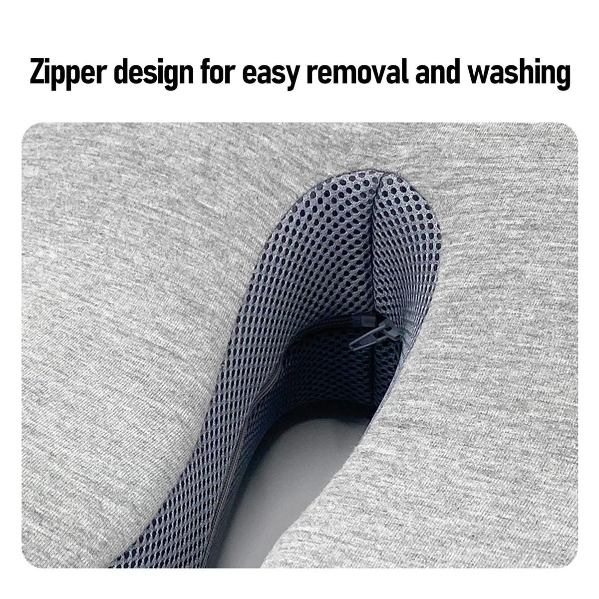 Memory Foam Leg Elevation Wedge Pillow for Knee, Hip & Ankle Support