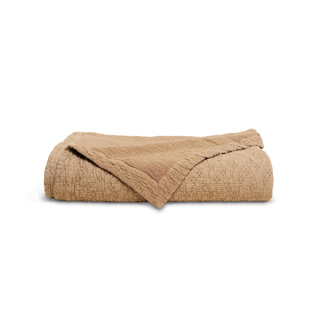 100% Cotton Wave Coverlet – Prewashed Midweight Bedspread