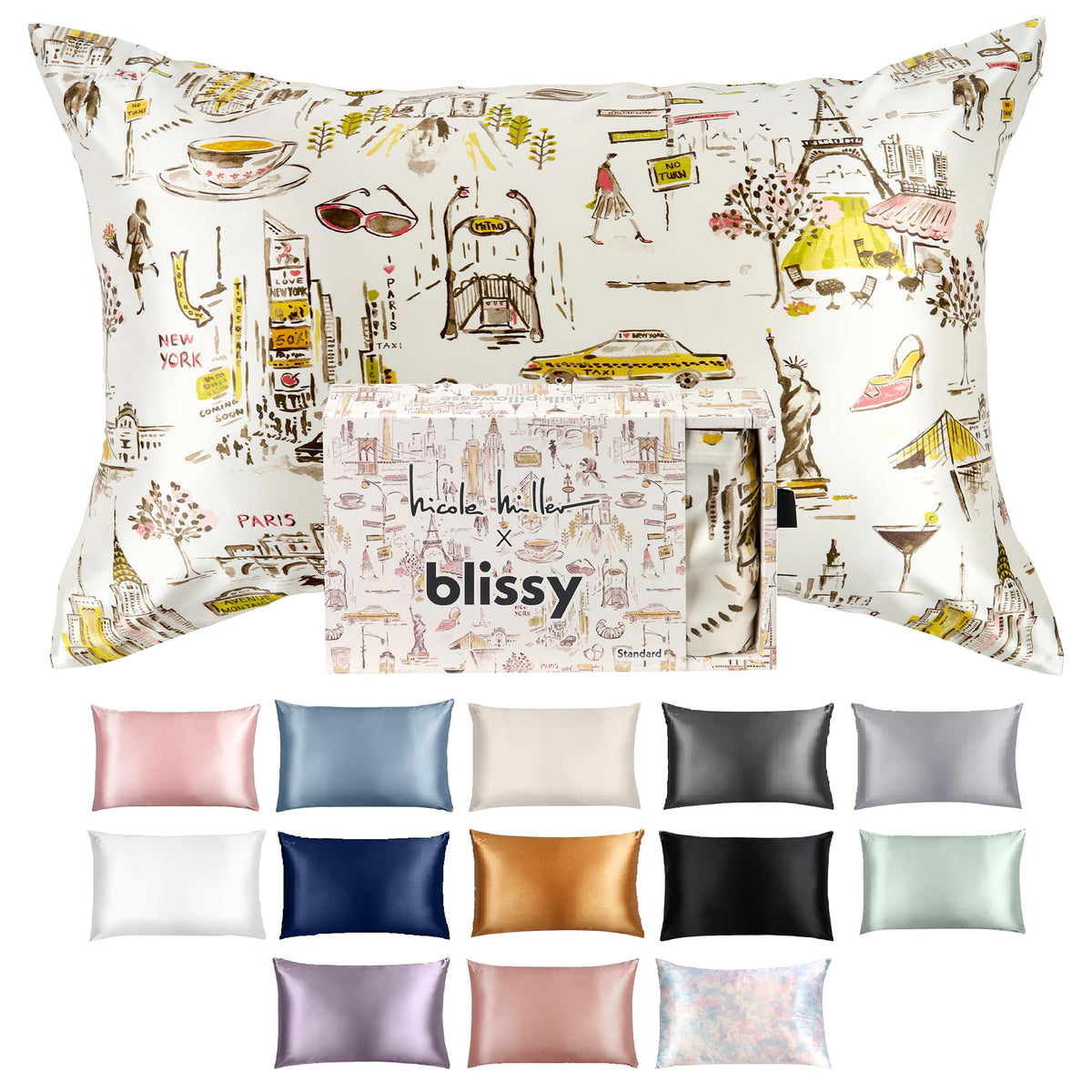 22 Momme Mulberry Silk Pillowcase for Hair & Skin