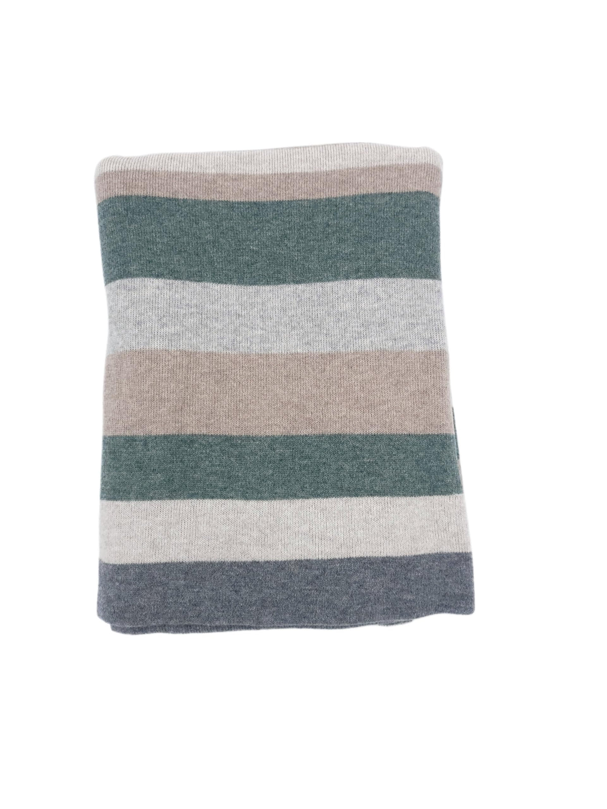 Alashan 100% Merino Santa Fe Double Faced Knit Throw - Fine Wool Blanket