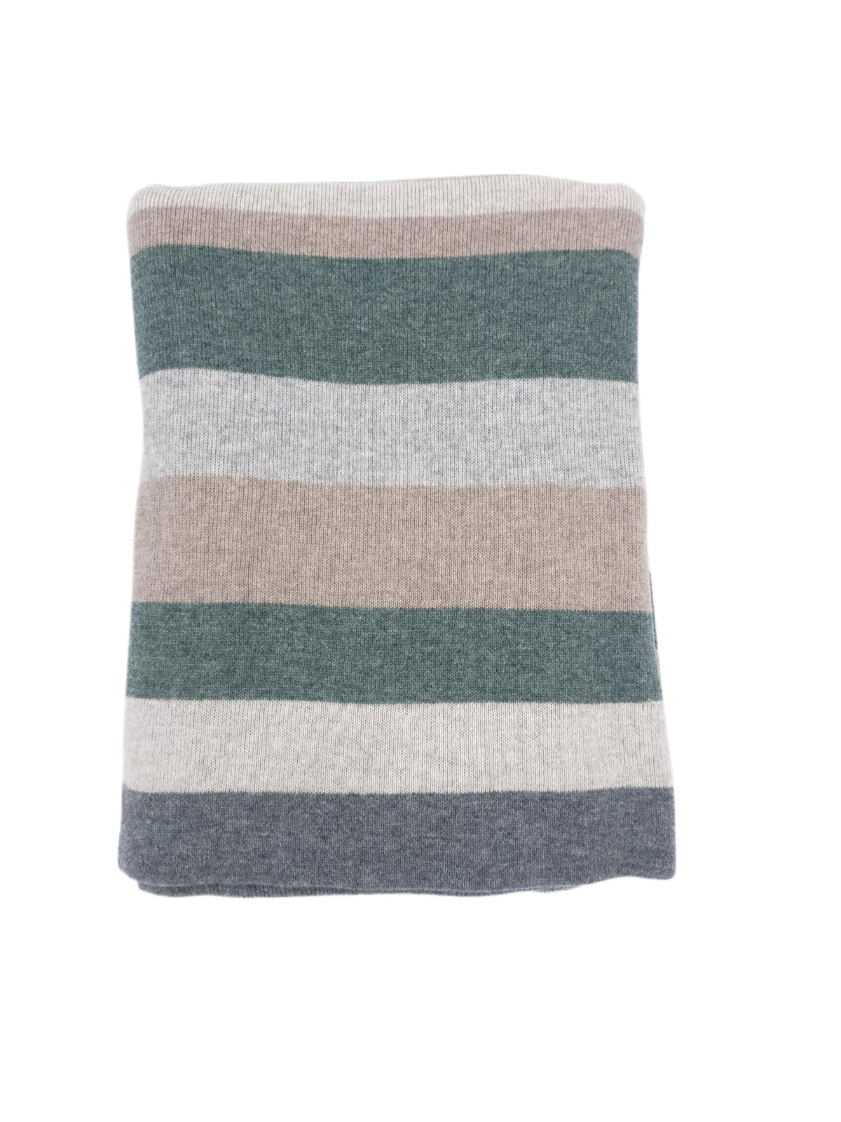 Alashan 100% Merino Santa Fe Double Faced Knit Throw - Fine Wool Blanket