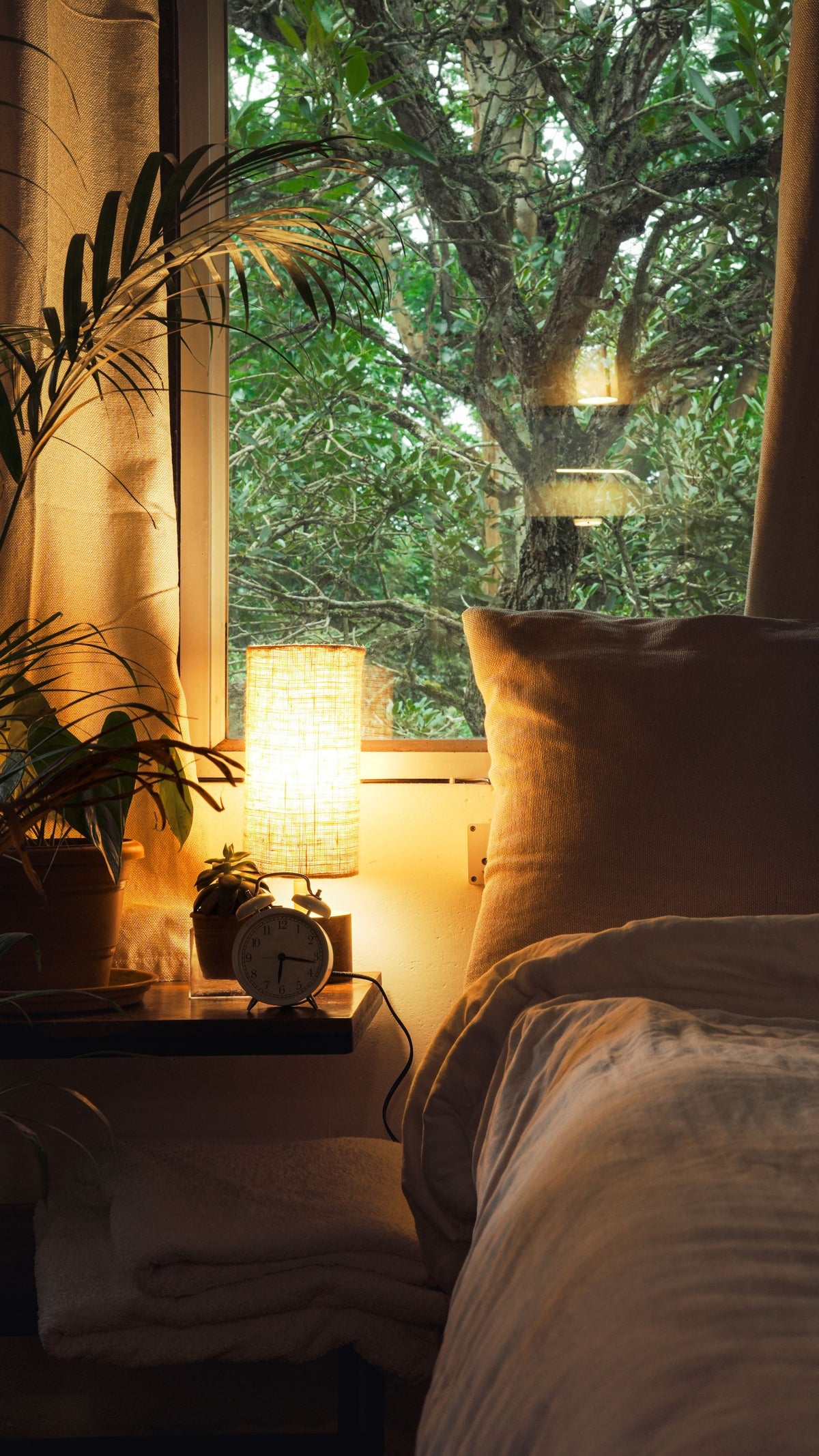 Make your bedroom feel cooler and calmer